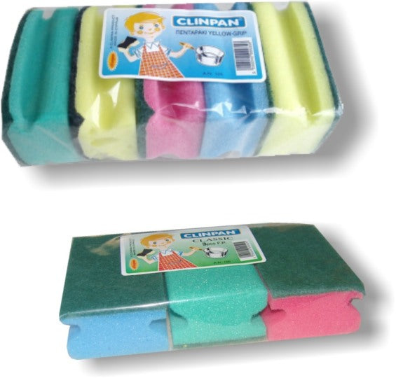 012 Kitchen sponges / Σφουγγαράκια -12pcs